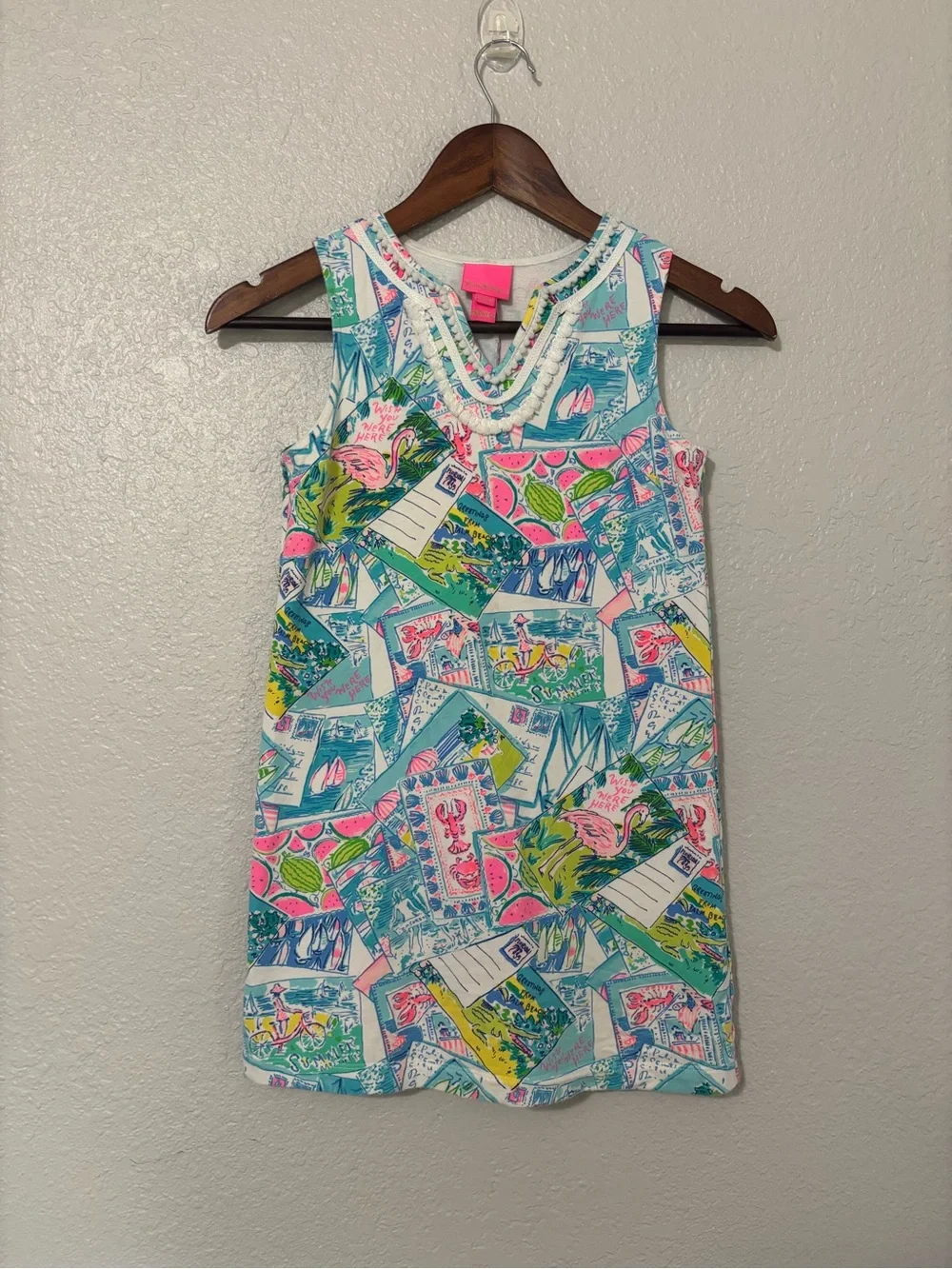 Lilly Pulitzer Girls Mini Harper Shift Dress